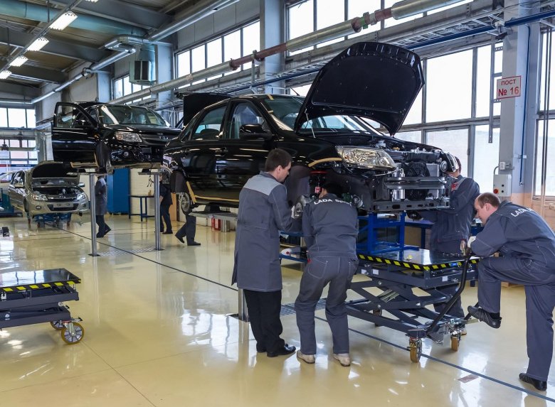 Конвейер автоваз