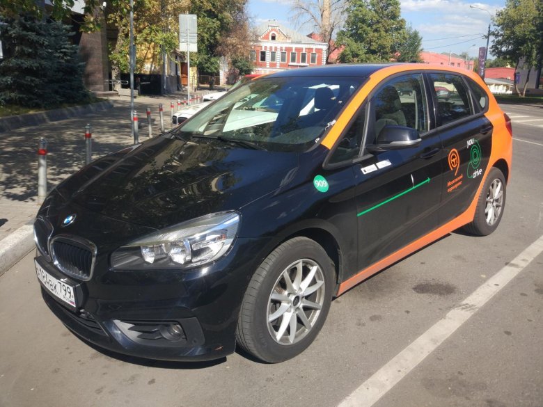 Bmw 218i каршеринг