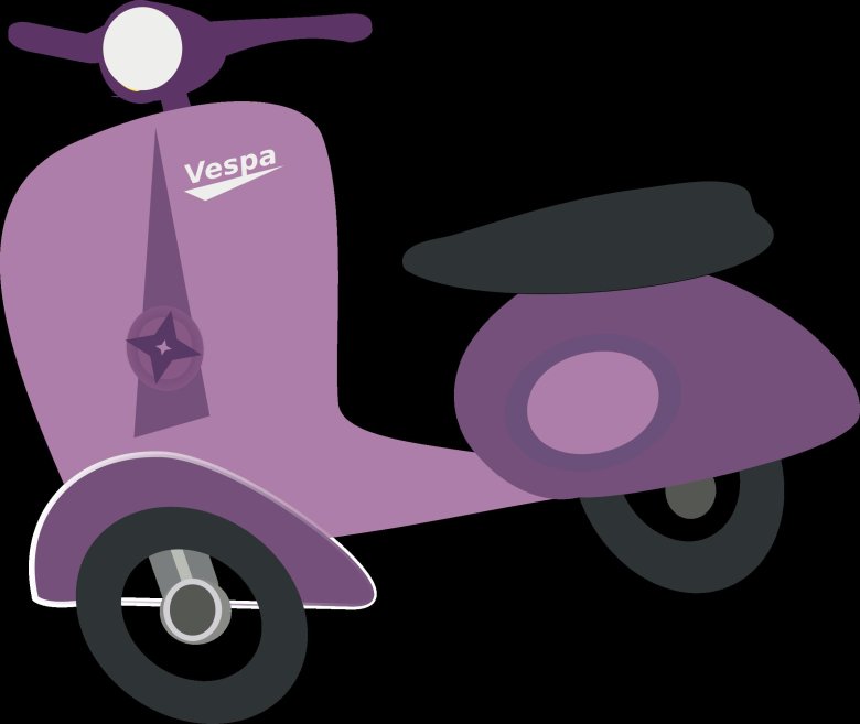 Vespa scooter