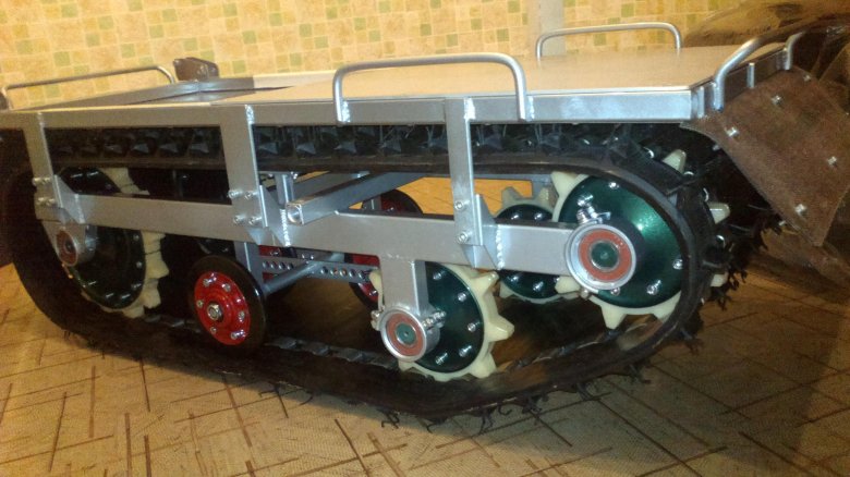 Мотобуксировщик гусеница 380 от бурана