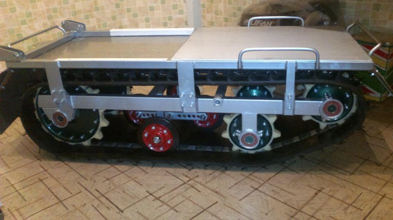 Рама мотобуксировщика гусеница буран 380