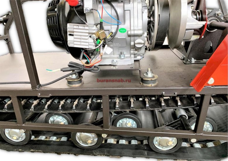 Трансмиссия мотобуксировщика