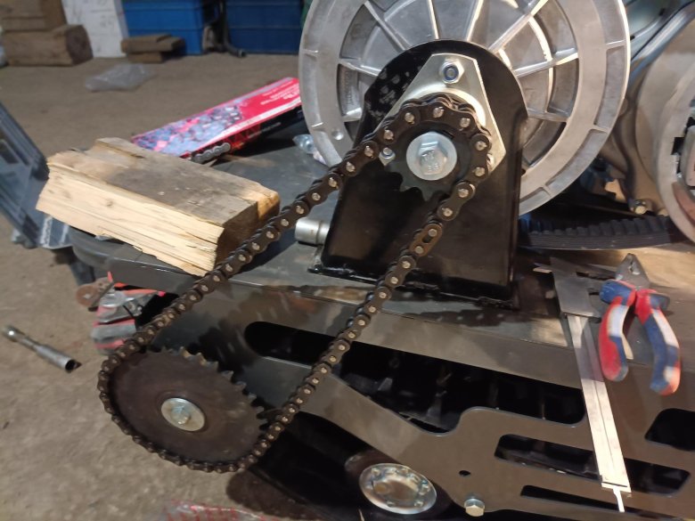 Натяжитель цепи мотобуксировщика барс