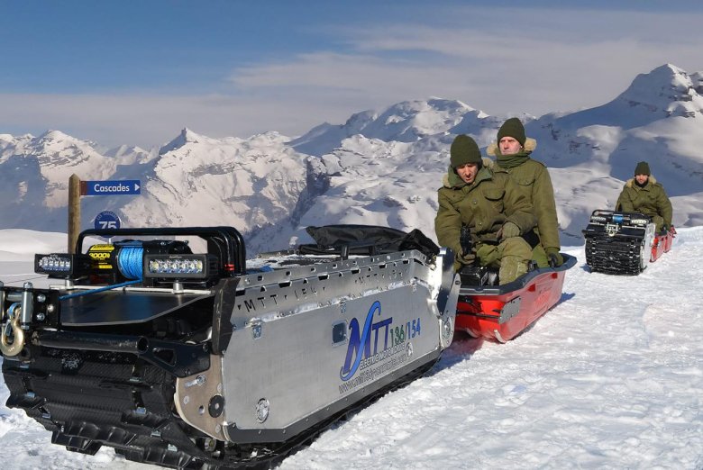 Мотособака электрическая tracksled mtt 136