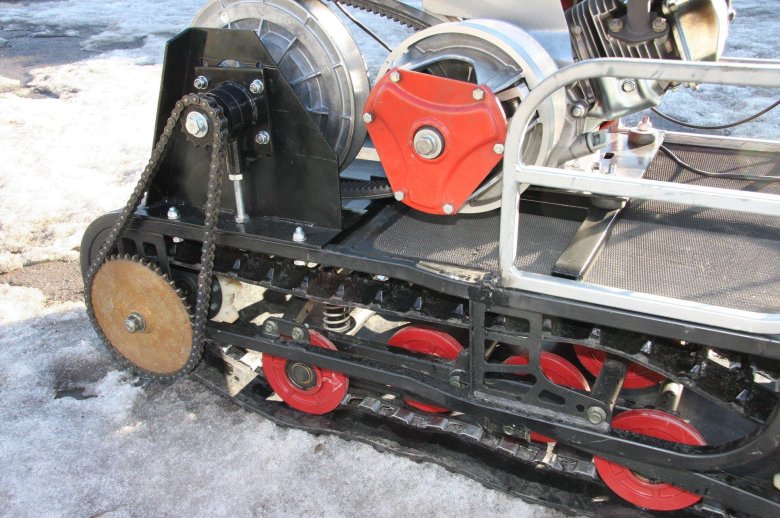 Вариатор сафари на мотобуксировщик