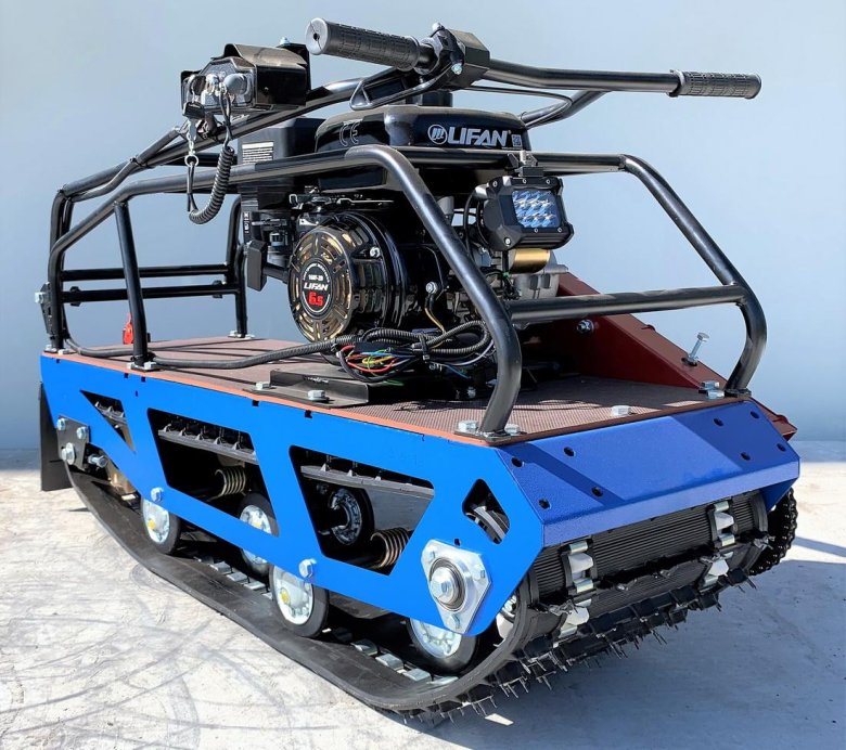 Мотобуксировщик бтс малек 380