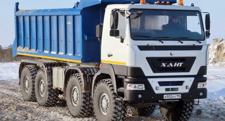 Самосвал хант 8х8