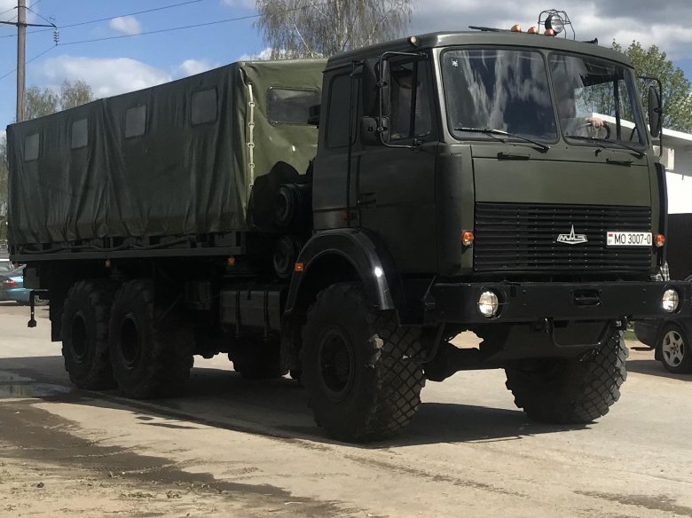 Маз 6317 армейский