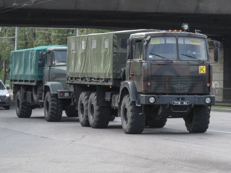 Маз тягач военный