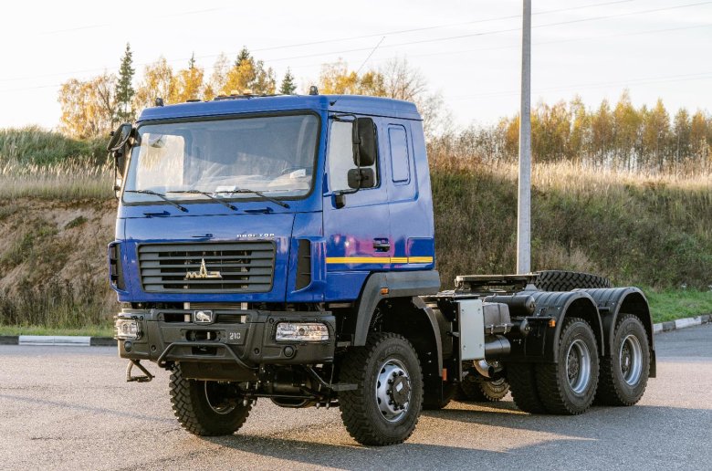 Седельный тягач 6х6 маз-643228-8521-012