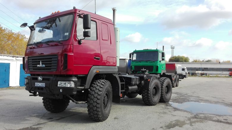 Маз тягач 6х6 643228