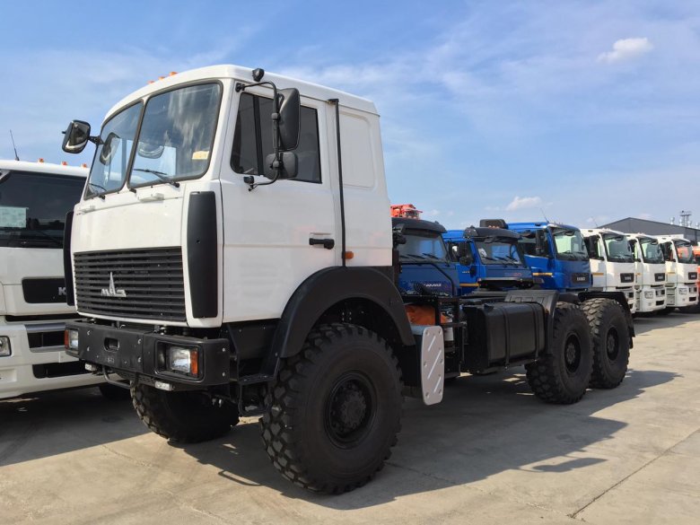 Маз вездеход 6х6 тягач седельный