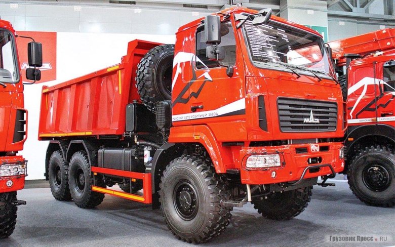 Новый маз самосвал