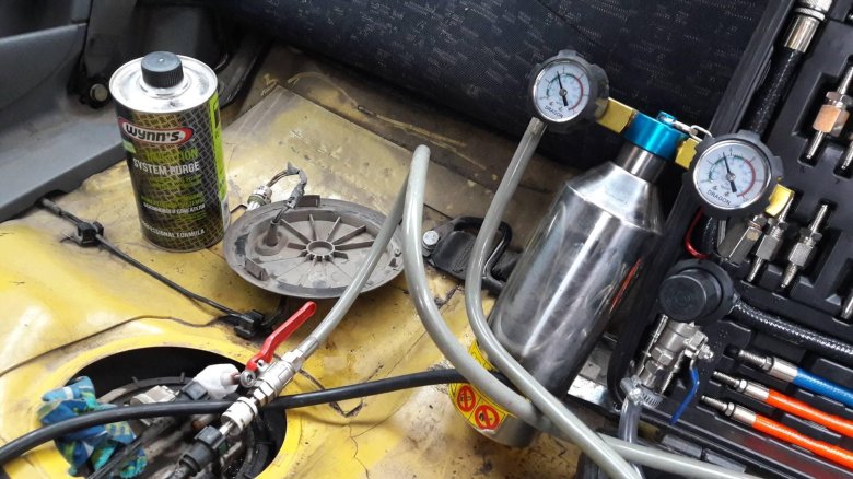 Система для промывки форсунок