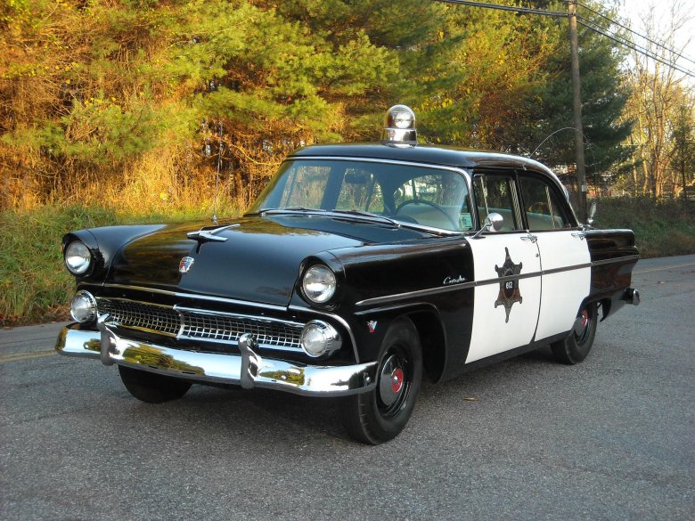 Chevrolet bel air police 1956
