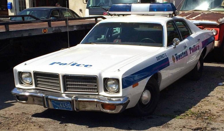 Dodge coronet 1975 police