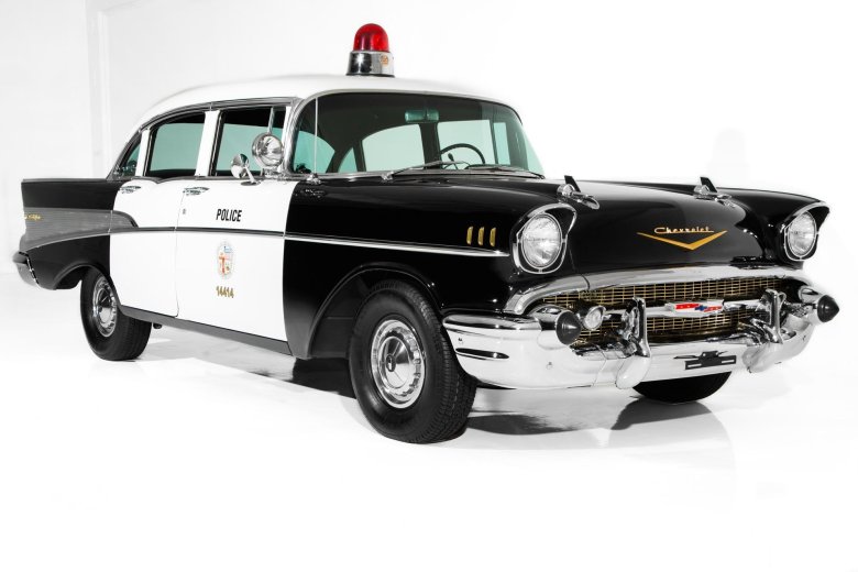 Chevrolet bel air 1957 police