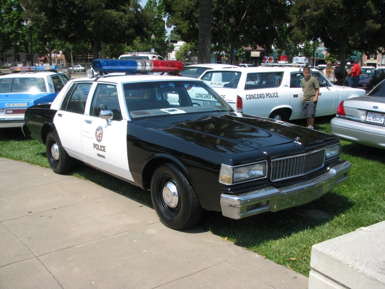 Chevrolet caprice 1989 police