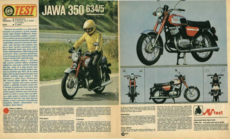 Мотоцикл ява 350