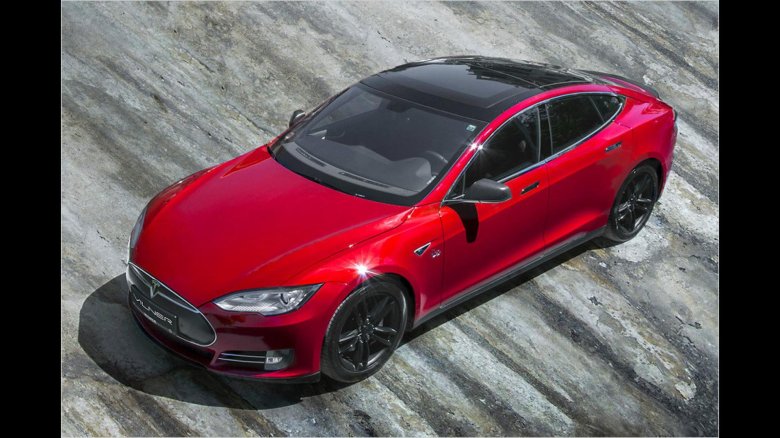 Tesla model s p85+