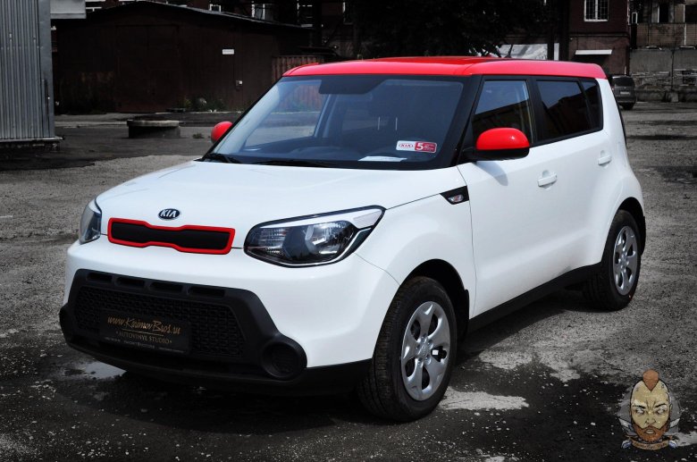 Киа соул белая 2021