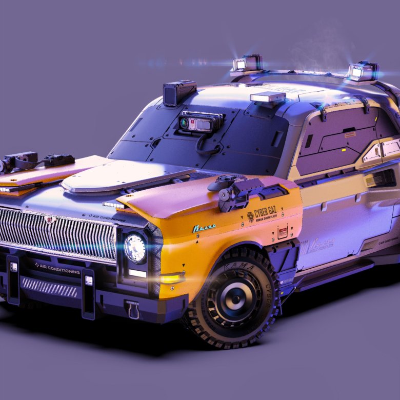 Cyberpunk 2077 волга