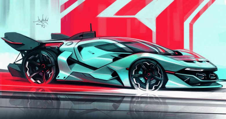 Концепт lamborghini terzo millennio