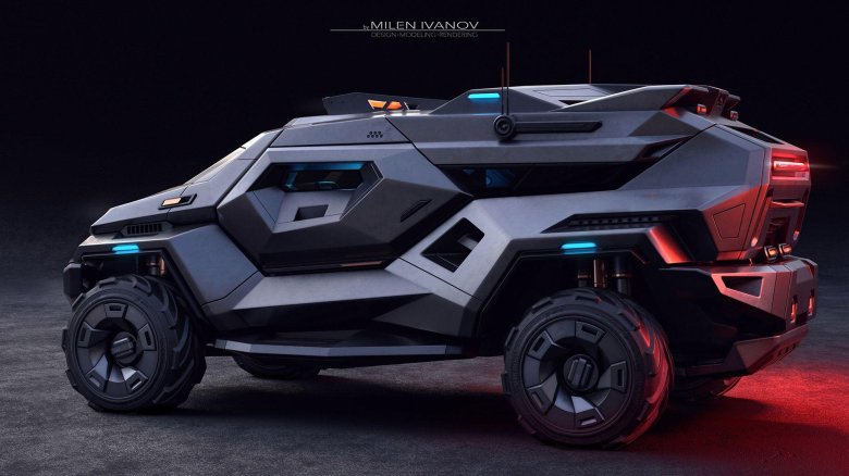 Armor truck suv concept 2020