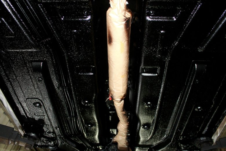 Антикоррозийная обработка днища