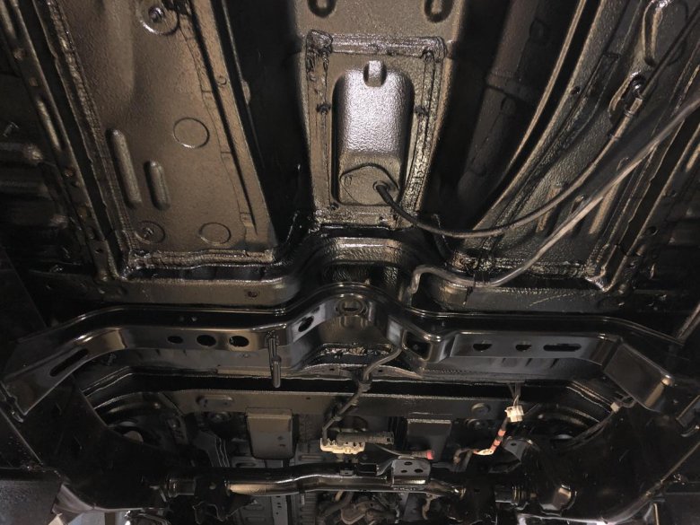 Антикоррозийная обработка днища