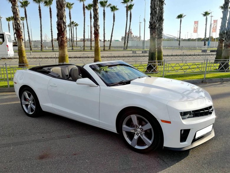 Шевроле камаро белый кабриолет