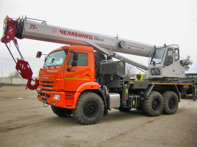 Автокран челябинец плюс 25 тонн