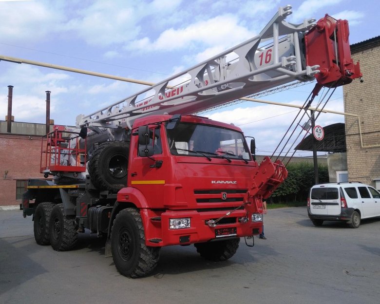 Автокран камаз