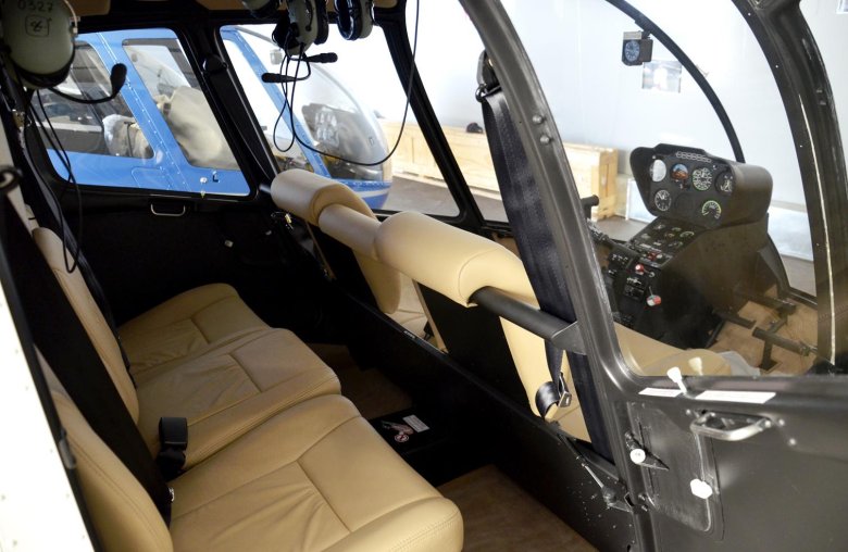 Кабина вертолета