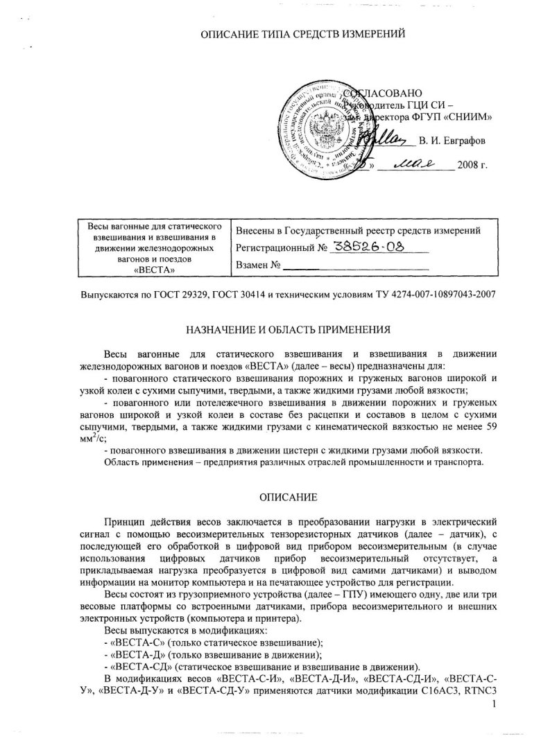 Тип средства измерений