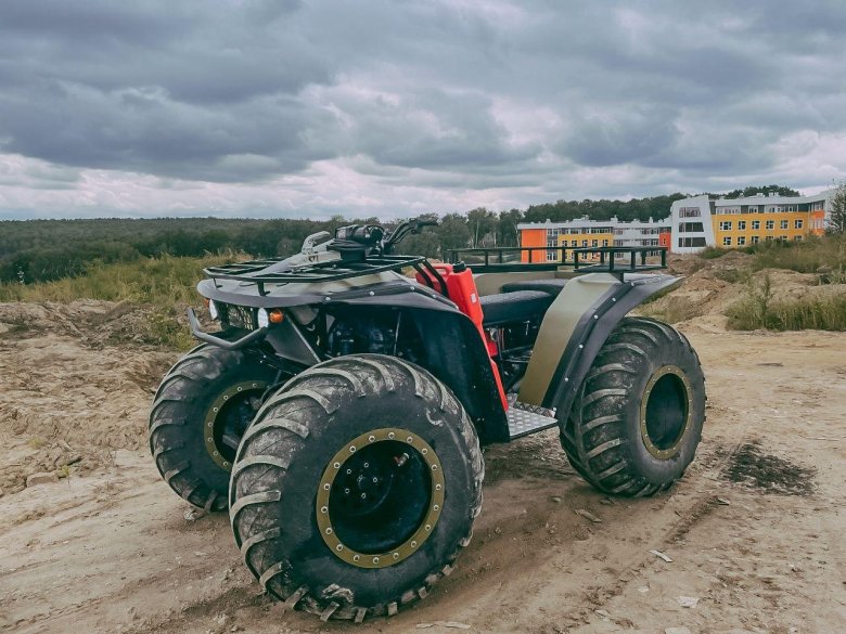 Снегоболотоход байкал 4х4