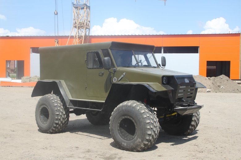 Вездеход трэкол лесник