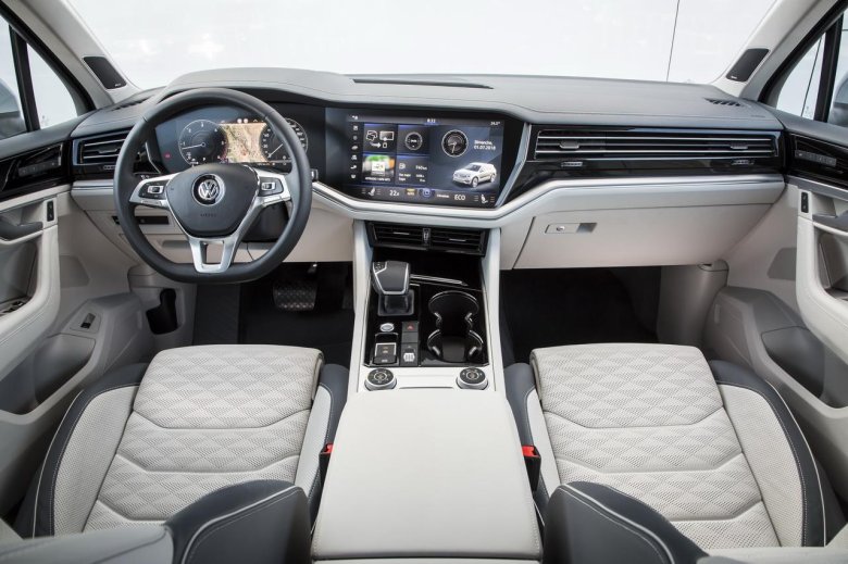 Volkswagen touareg 2018 салон