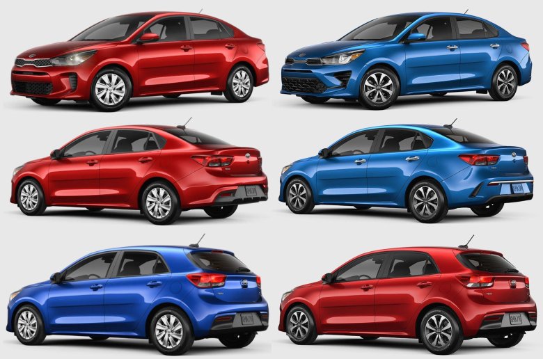 Kia rio поколения