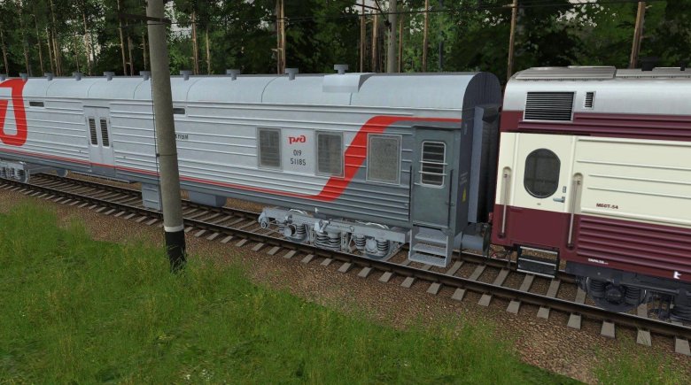 Багажный вагон ржд