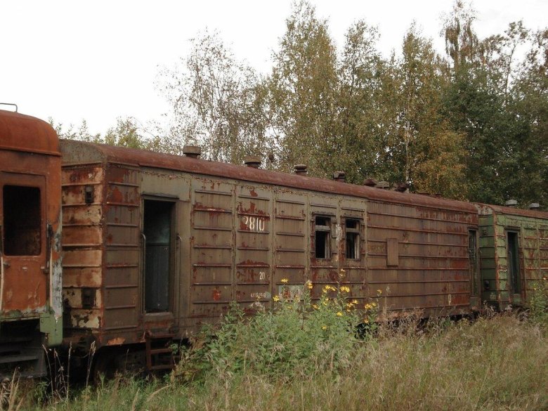 Старые вагоны