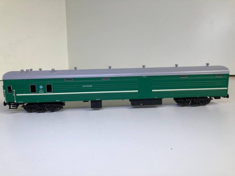 Багажный вагон мпс 1/87