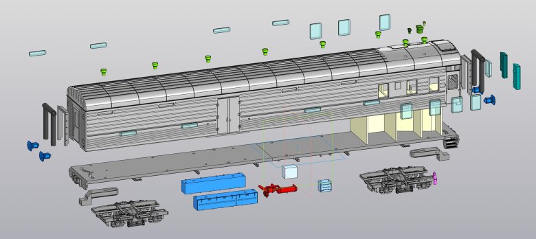 Модель вагона