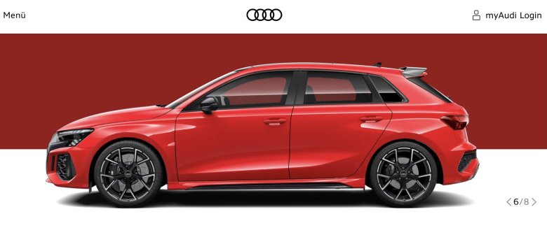 Audi rs3 sportback 2022