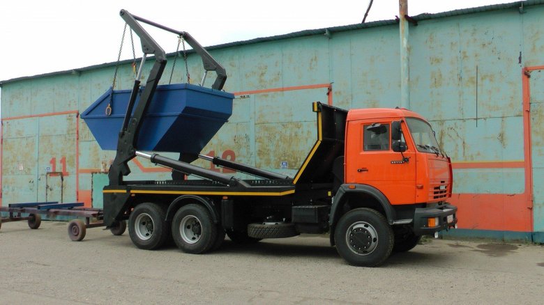 Камаз 65115 бункеровоз