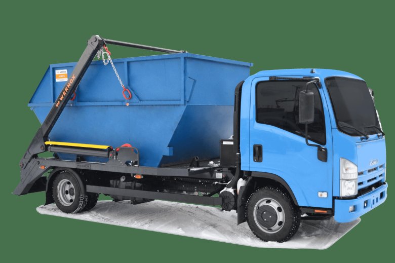 Грузовой мусоровоз исузу