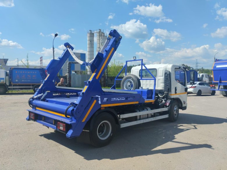 Hyundai hd 78 бункеровоз