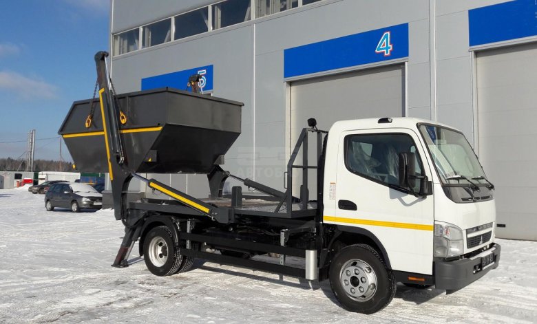 Бункеровоз мицубиси кантер