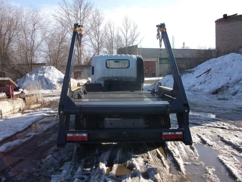 Эвакуатор хендай hd 78 со сдвижной платформой