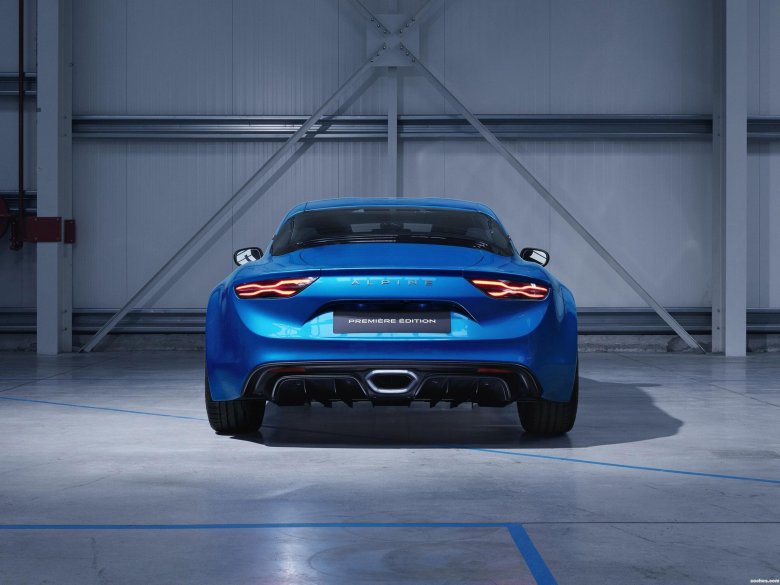 Renault alpine a110 2017